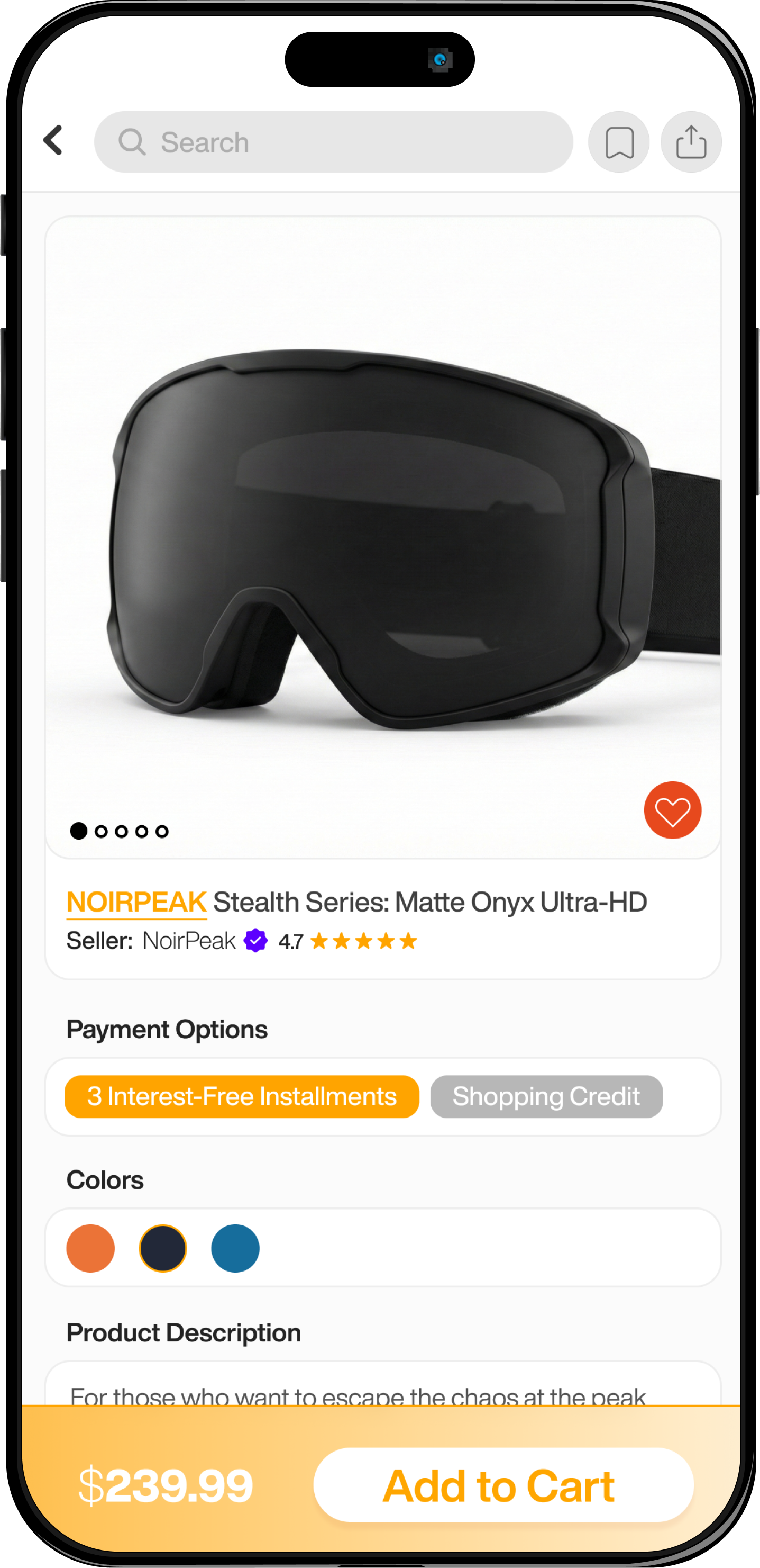 Evritink Shop Commission-Free Interface